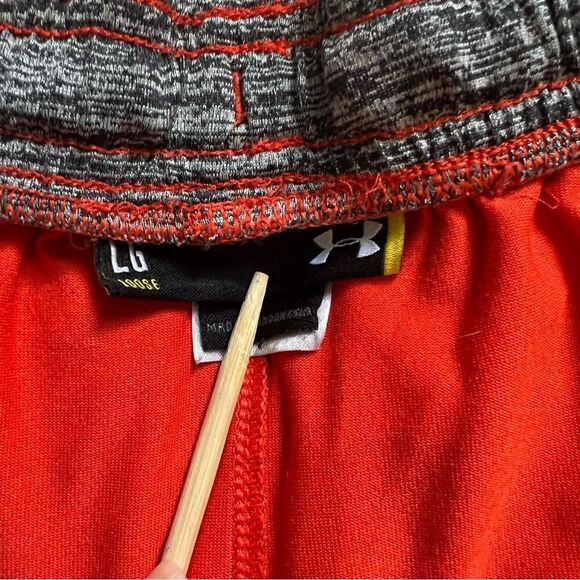 Under Armour Shorts OSU Cowboys Orange Gray Size Large Men Lightweight Pull-on - Picture 4 of 5